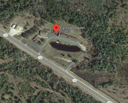 Castlewood Inn & Suites (Best Western Tony Londons, Tony Londons Roadhouse) - Current Aerial Map As Of 2022 (newer photo)